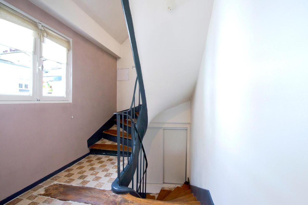 Ferienwohnung Habitat Parisien - Marais Sicile Exterior foto
