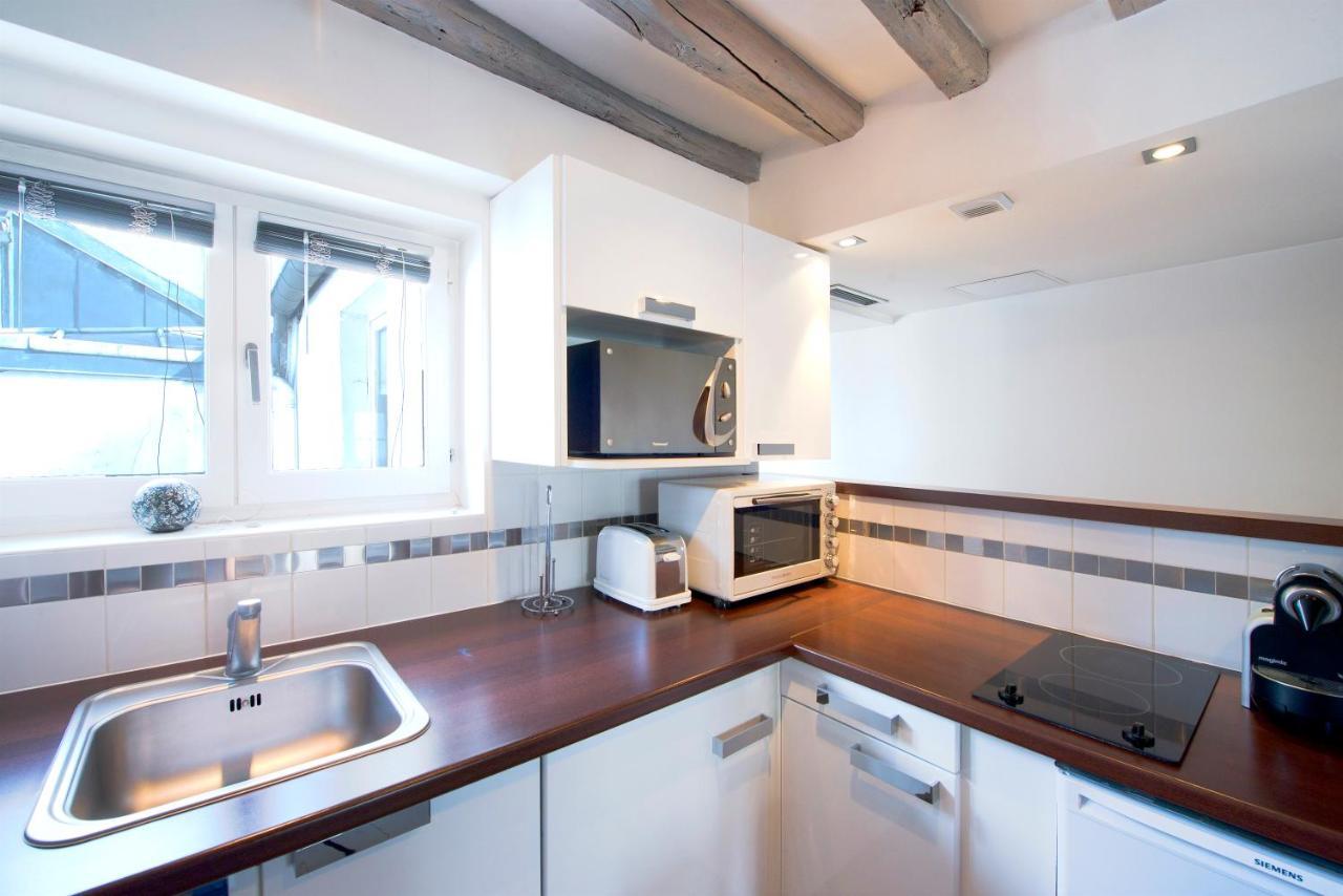 Ferienwohnung Habitat Parisien - Marais Sicile Exterior foto