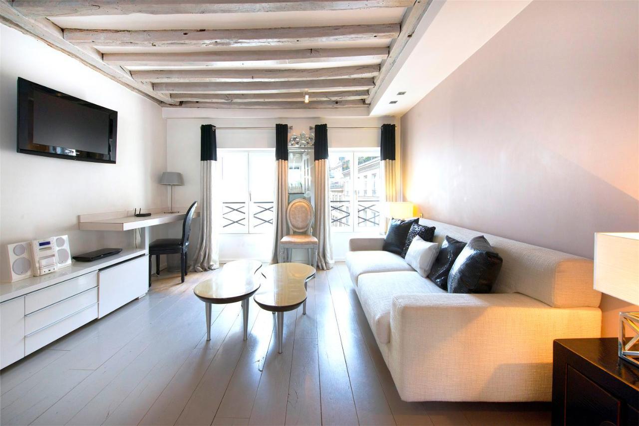 Ferienwohnung Habitat Parisien - Marais Sicile Exterior foto