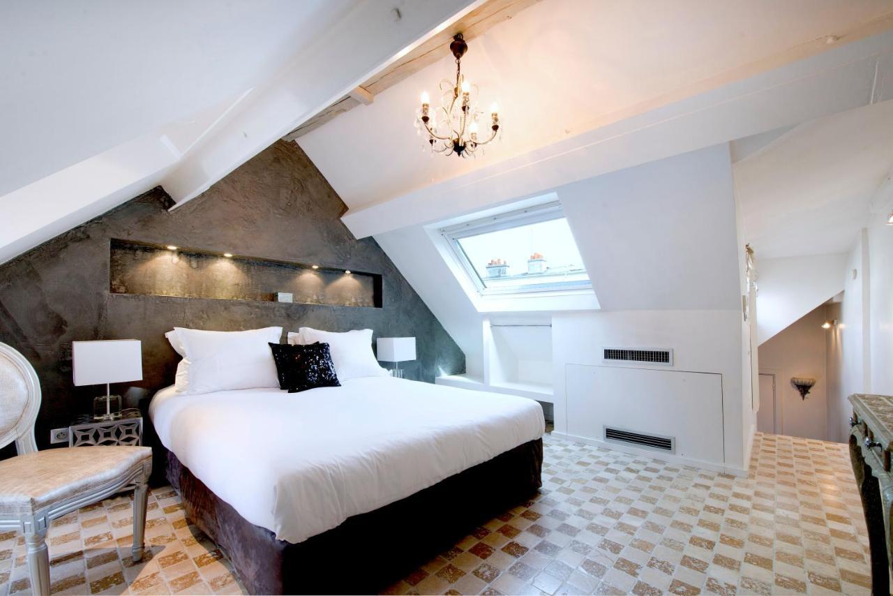 Ferienwohnung Habitat Parisien - Marais Sicile Exterior foto