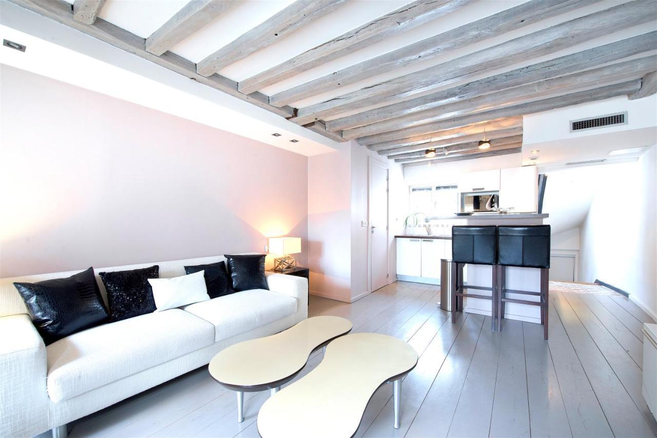 Ferienwohnung Habitat Parisien - Marais Sicile Exterior foto