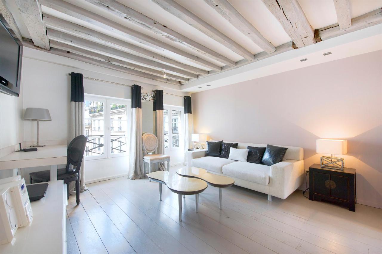 Ferienwohnung Habitat Parisien - Marais Sicile Exterior foto