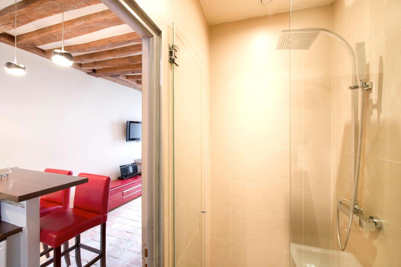 Ferienwohnung Habitat Parisien - Marais Sicile Exterior foto