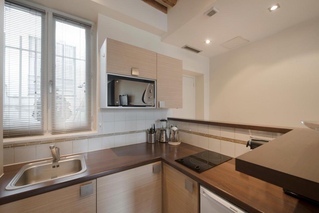 Ferienwohnung Habitat Parisien - Marais Sicile Exterior foto