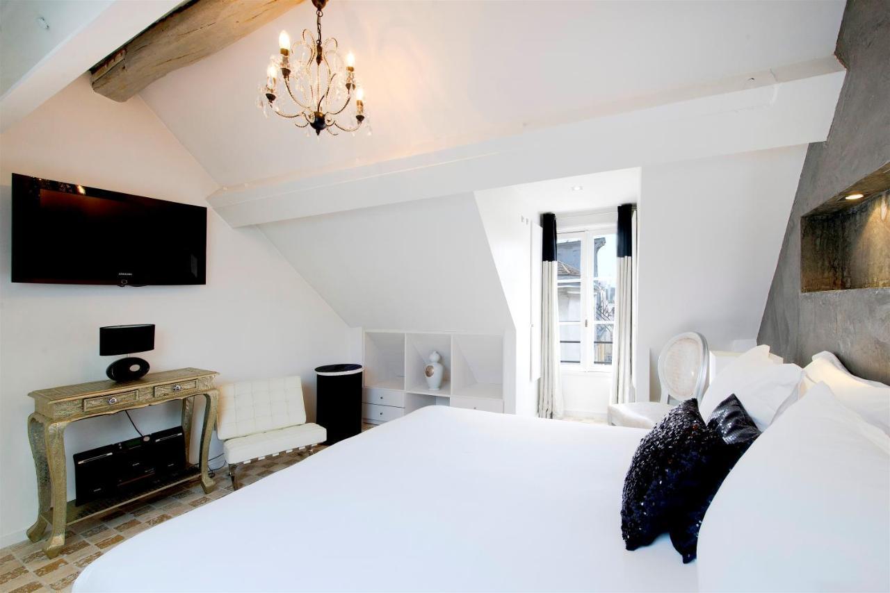 Ferienwohnung Habitat Parisien - Marais Sicile Exterior foto