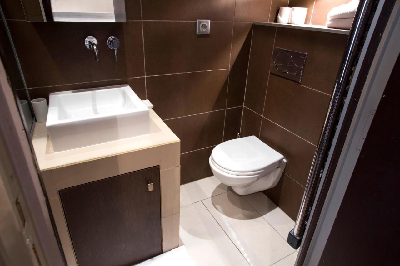 Ferienwohnung Habitat Parisien - Marais Sicile Exterior foto