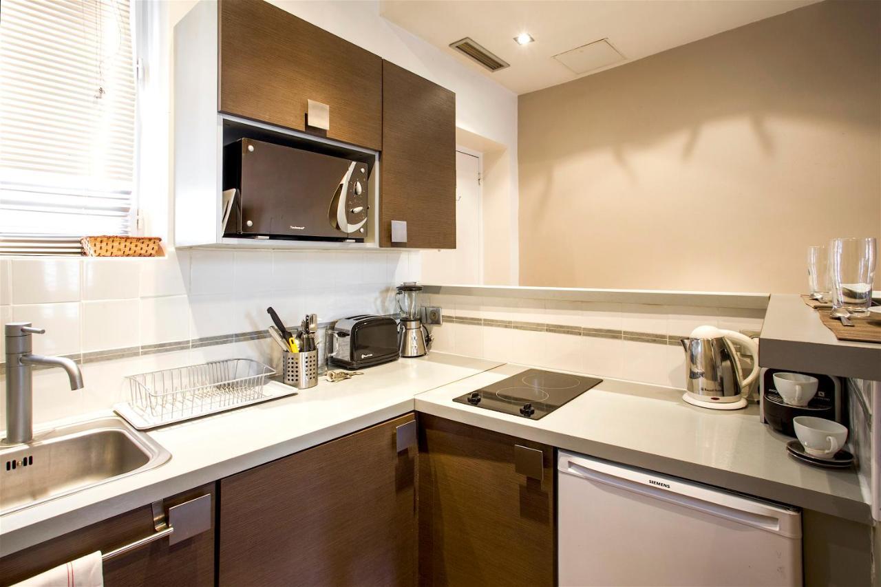 Ferienwohnung Habitat Parisien - Marais Sicile Exterior foto